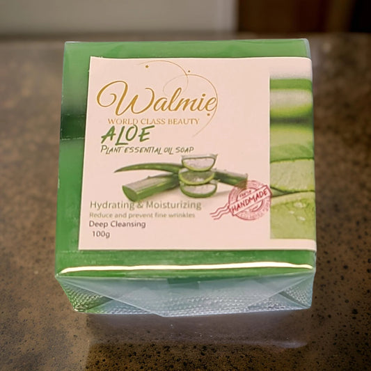 Natural Organic Cleansing Aloe Vera Soap