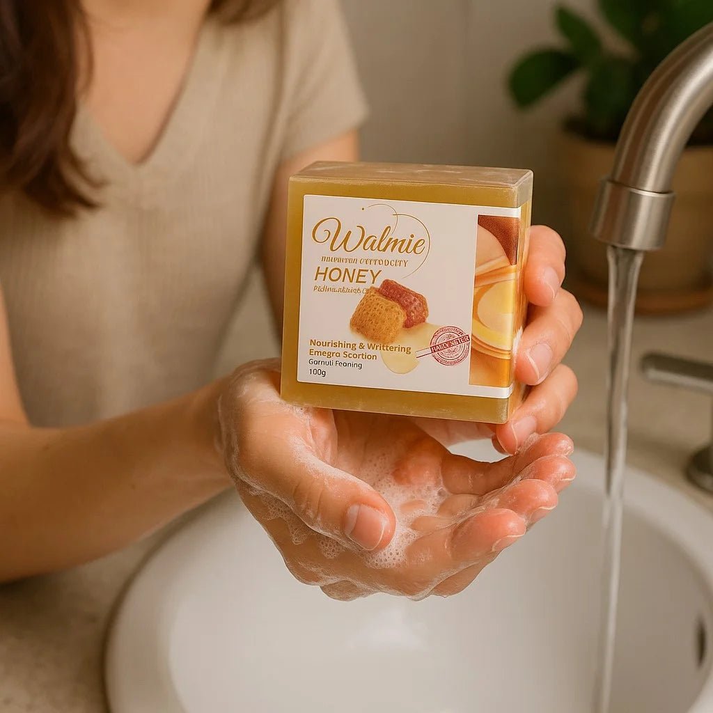 Natural Organic Cleansing Honey Soap