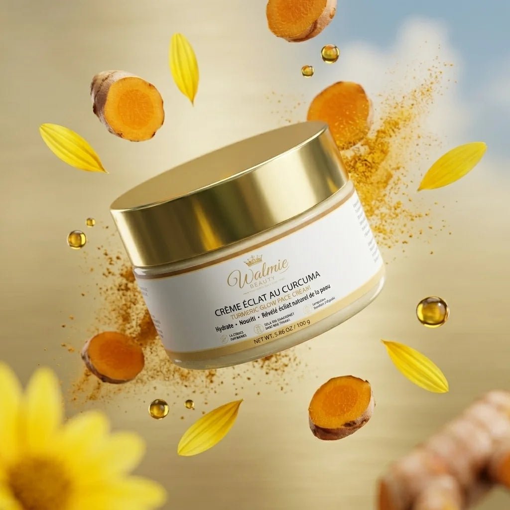 Crème visage au curcuma Walmie Beauty
