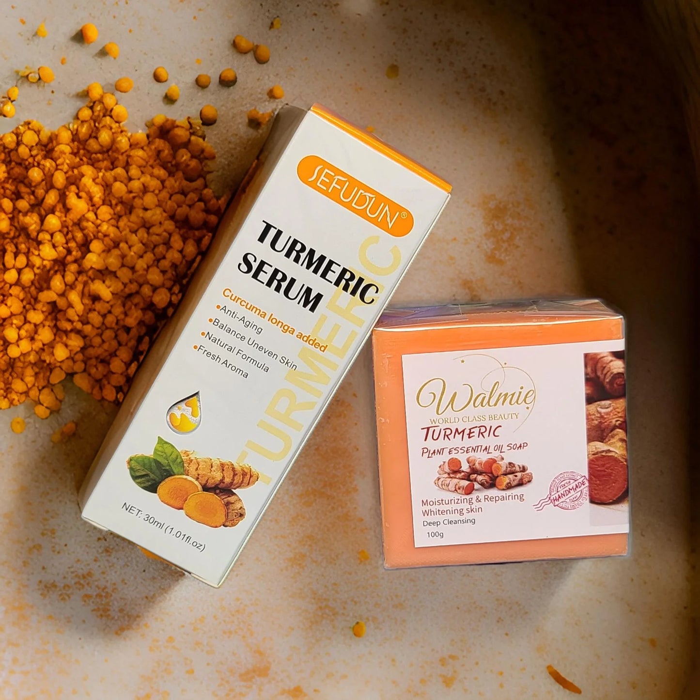 Sérum au curcuma correcteur de taches  biologique