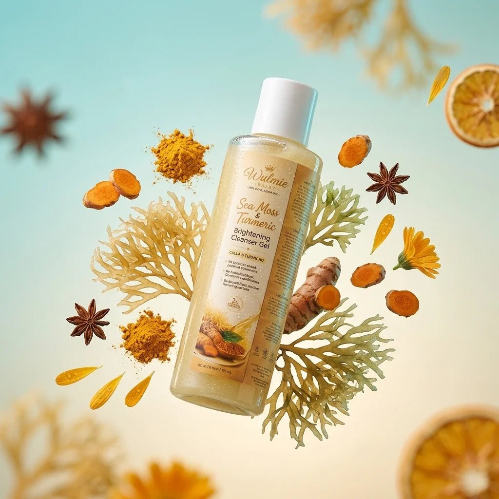 Walmie Beauty Nettoyant pour visage curcuma