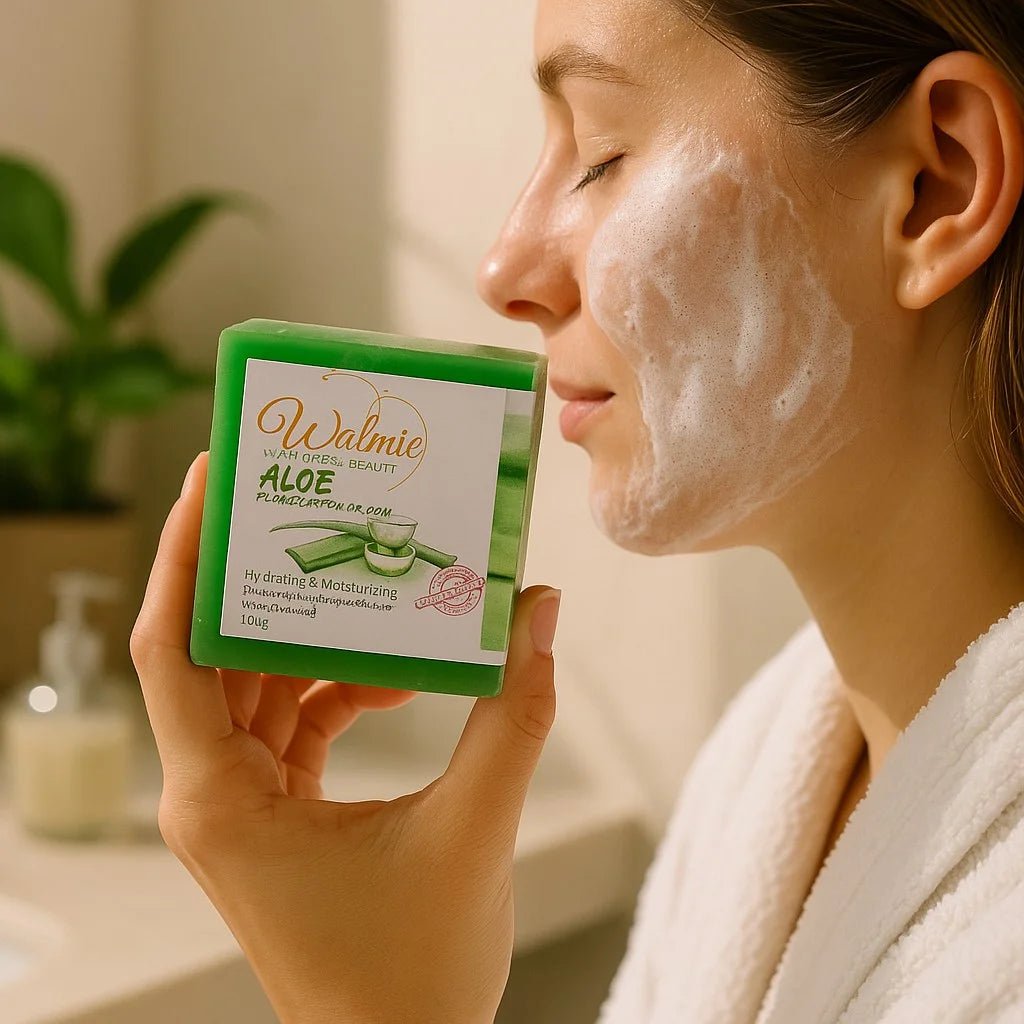 Natural Organic Cleansing Aloe Vera Soap